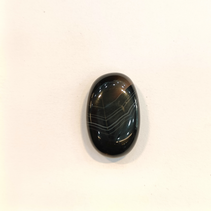 Sulemani Hakik (Black Agate) - 17.78 Carats