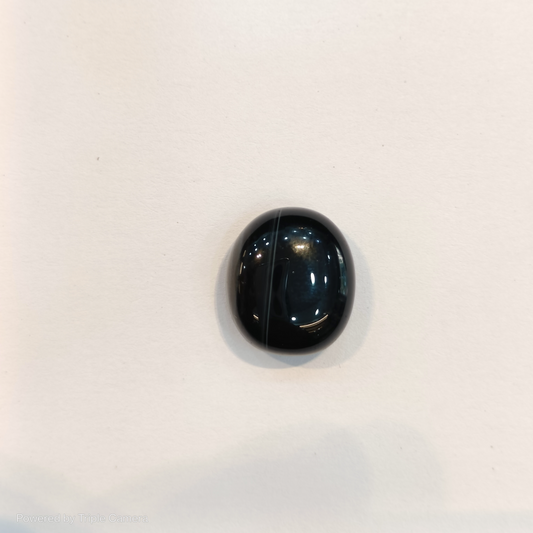 Sulemani Hakik (Black Agate) - 10.75 Carats