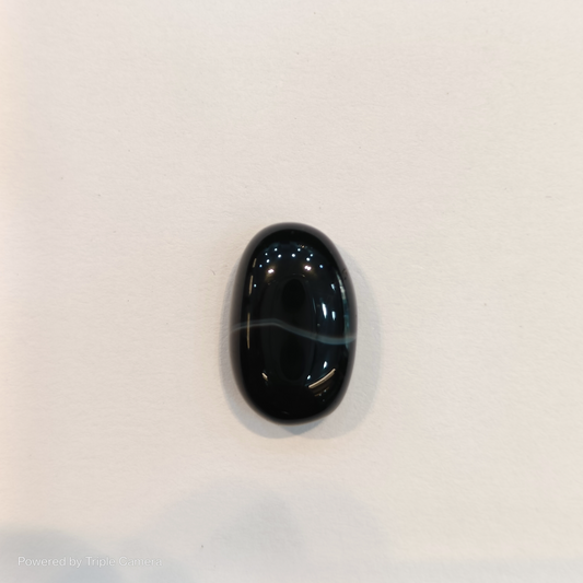 Sulemani Hakik (Black Agate) - 7.98 Carats