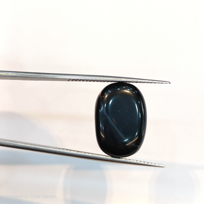 Sulemani Hakik (Black Agate) - 10.22  Carats