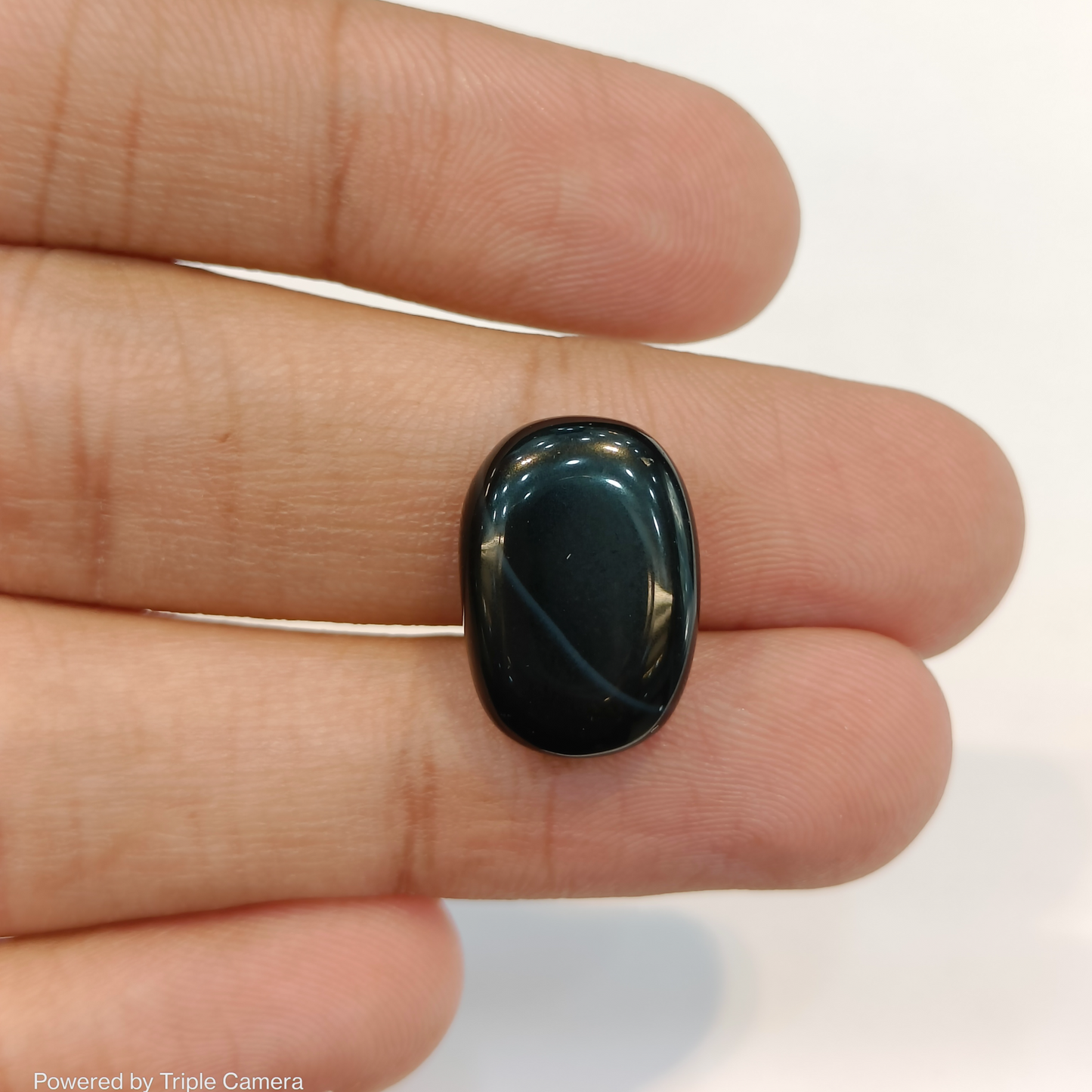 Sulemani Hakik (Black Agate) - 10.22  Carats