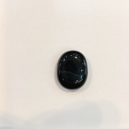 Sulemani Hakik (Black Agate) - 7.69 Carats